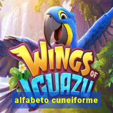 alfabeto cuneiforme